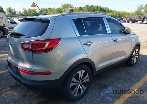 2012 Kia Sportage Ex from USA, damaged, VIN KNDPC3A27C7242318